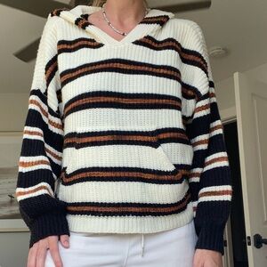 ONEILL - Striped Hooded Sweater